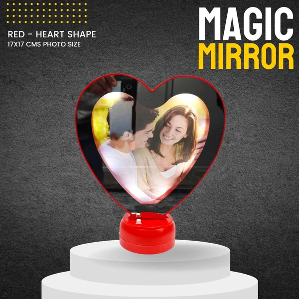 Heart Red Magic Mirror - 3D