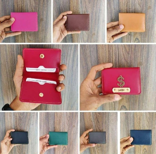 Card Holder with 4 Pockets