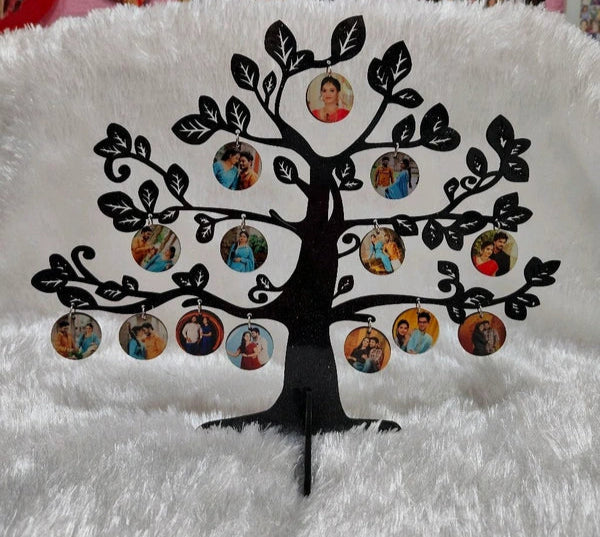 Dream Tree With 30 Photos - MDF Collage Table Frame