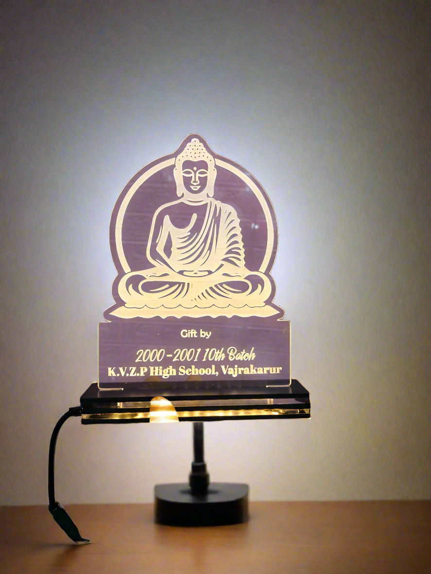 Buddha - 3D Illusion Acrylic Lamp