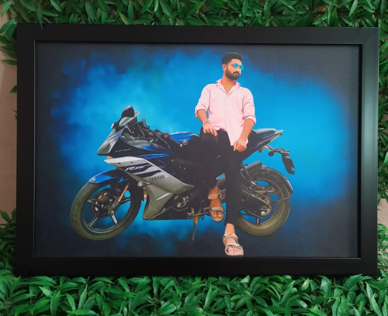 Digital Oil Painting - 8x12" Inch Size