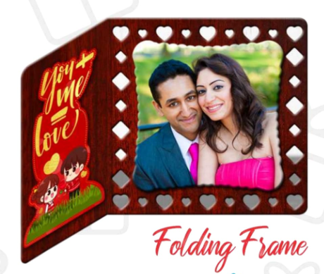 Tile Frame with Gold Effect