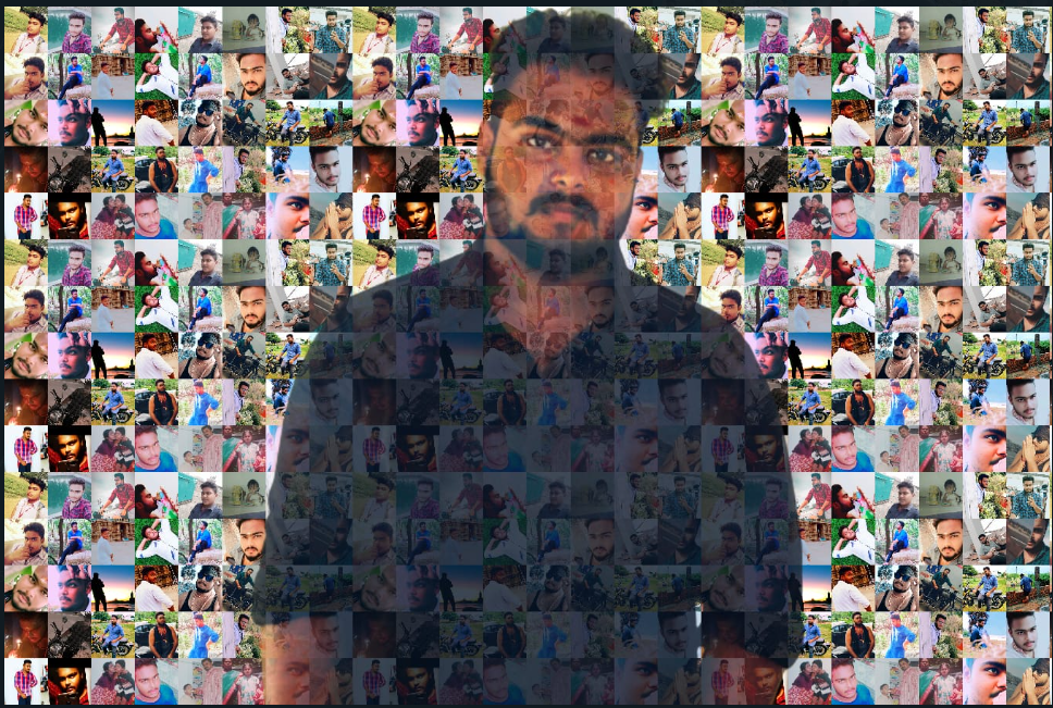 Mosaic Art Frame - 20x30" Inch Size