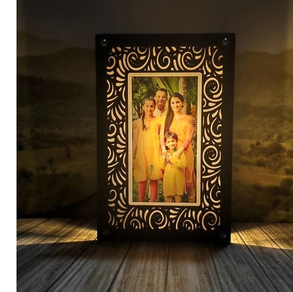 Designer Warm White LED Frame - 6x8" Inch