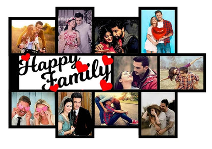 Happy Family - MDF Wall Collage Frame