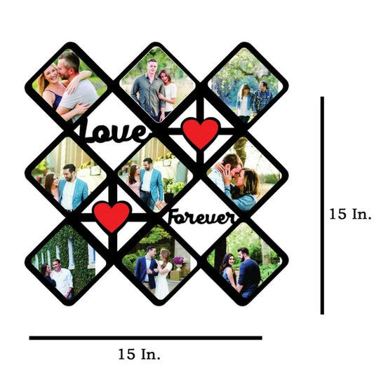 Love Forever - MDF Wall Collage Frame