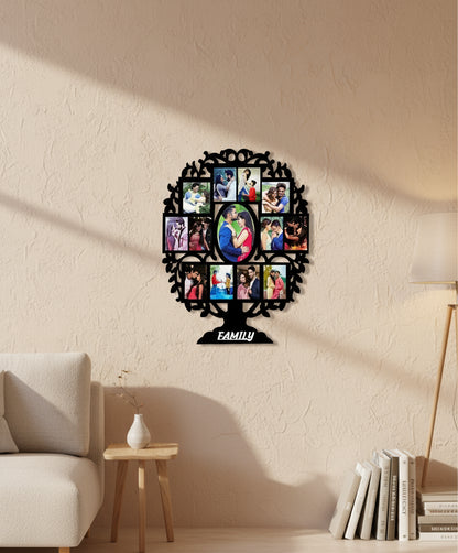 Family Tree - MDF Wall Collage Frame