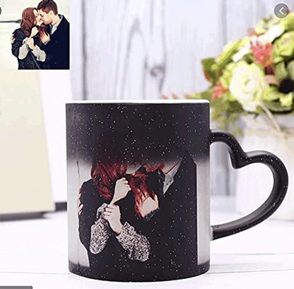 Magic Mug Sparkle - Heart Handle