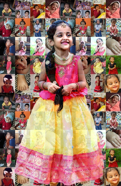 Mosaic Art Frame - 12x18" Inch Size