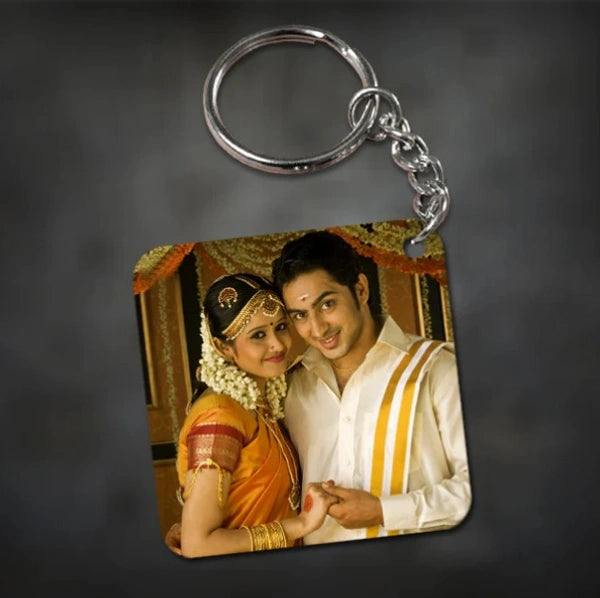 Anniversary Calendar MDF Keychain
