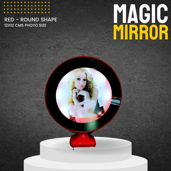 Round Red Magic Mirror - Small 3D