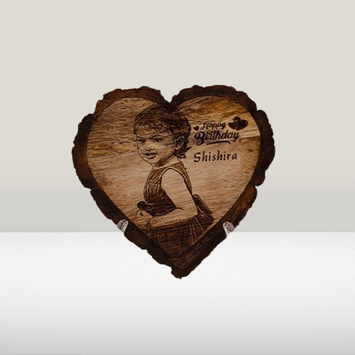 6x6" Inch - Natural Heart Wood