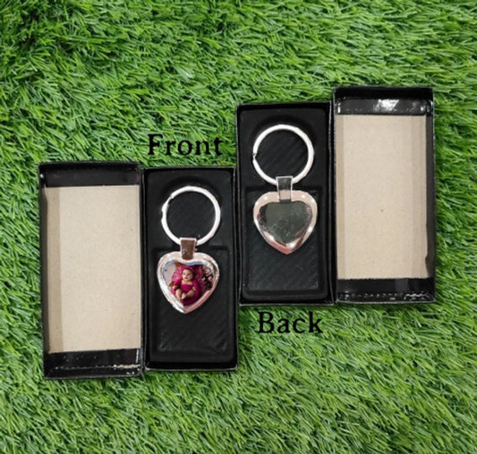 Metal Keychain - Heart Shape