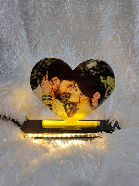 Heart - Sublimation Acrylic LED Table Frame