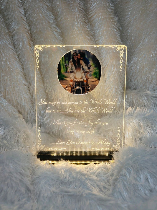 Acrylic RGB LED Frame - Single LED