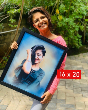 Digital Oil Painting - 16x20" Inch Size