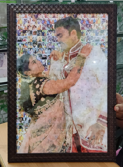 Mosaic Art Frame - 12x18" Inch Size