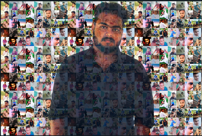 Mosaic Art Frame - 20x30" Inch Size